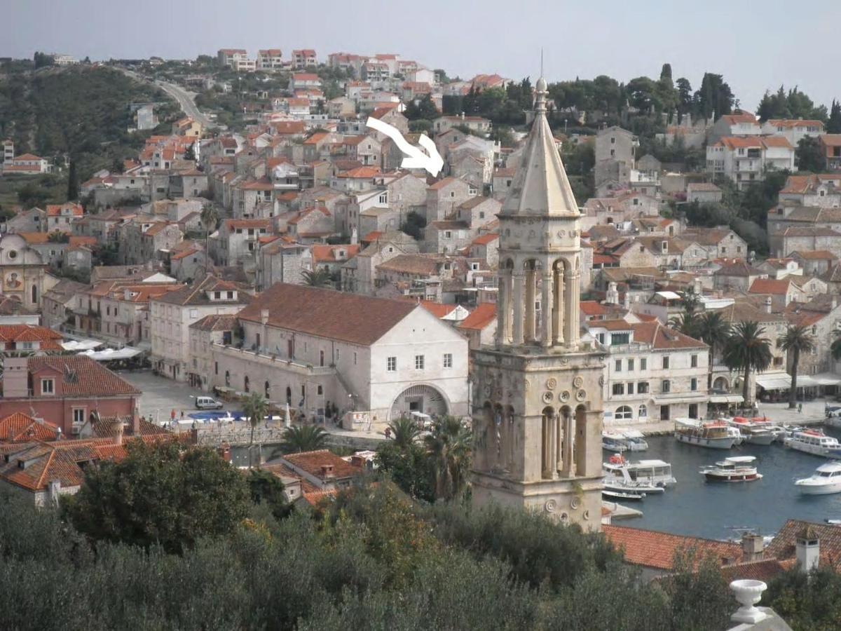 Hvar Old Dalmatian House Junior Suite - Deck 3 Hvar Town Dış mekan fotoğraf